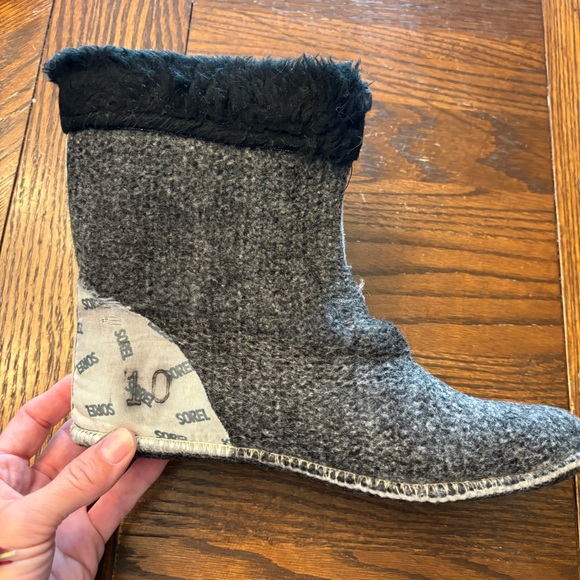 Vintage Sorel Badger black leather waterproof boots | size 10 - Picture 9 of 10